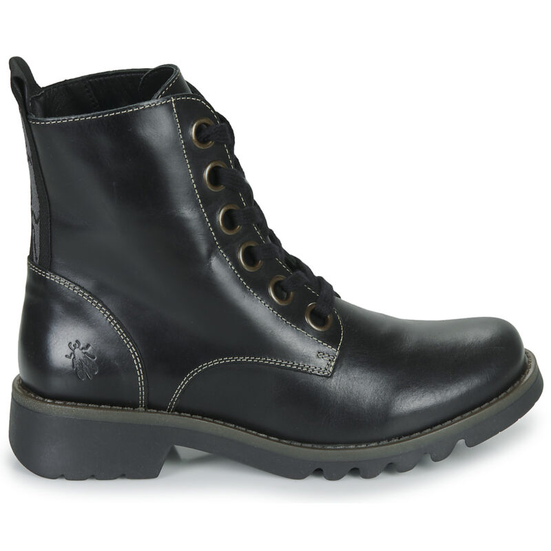 Fly London RONIN Black Women's Ankle Boots - 2