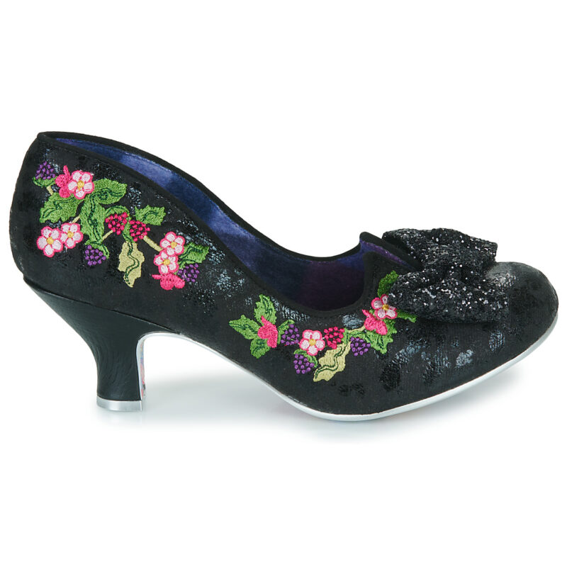 Irregular Choice Zapatos de tac&oacute;n negros para mujer RIPEN ON THE VINE - 2