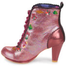Irregular Choice Botines rosas para mujer WOODLAND WANDER - Talla 4