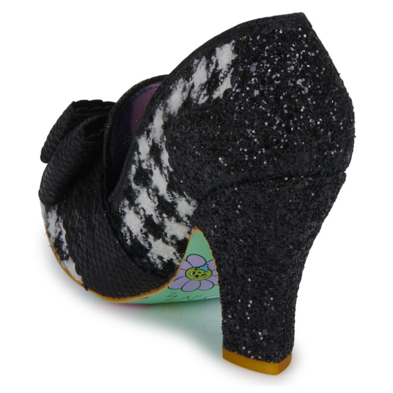 Irregular Choice ALL THE TIME Negro D&eacute;collet&eacute; Mujer - 5