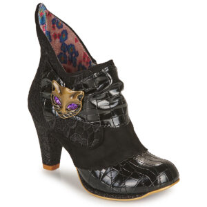 Irregular Choice MIAOW Grigio Stivaletti Donna