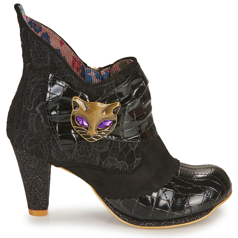 Irregular Choice MIAOW Grigio Stivaletti Donna - 2