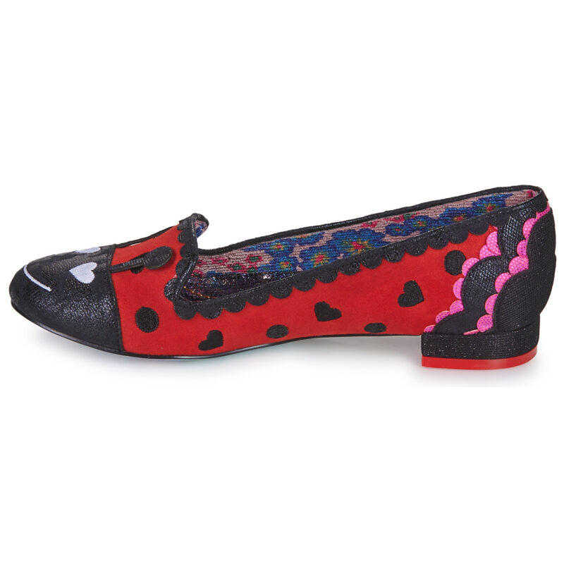 Irregular Choice BUG IT UP Red Women's Flats - 4
