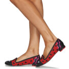 Irregular Choice BUG IT UP Red Women's Flats - 8