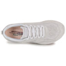 Skechers RELAXED FIT : D'LUX FITNESS - PURE GLAM Baskets basses blanches pour femme - Pointure 6