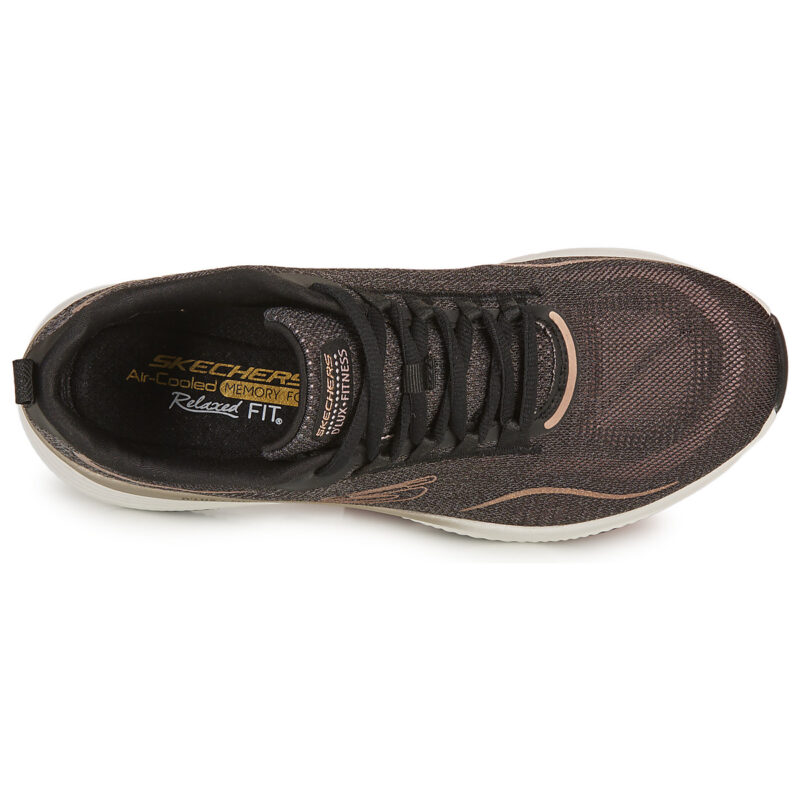 Skechers RELAXED FIT : D'LUX FITNESS - PURE GLAM Baskets basses noires Femme - 6