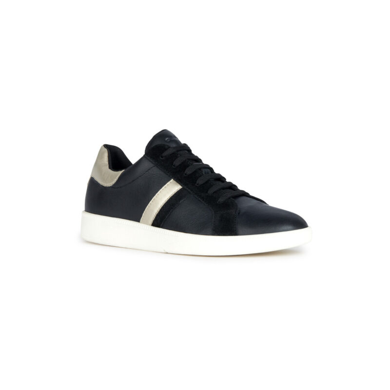 Geox D MELEDA B Black Low Sneakers Women - 1