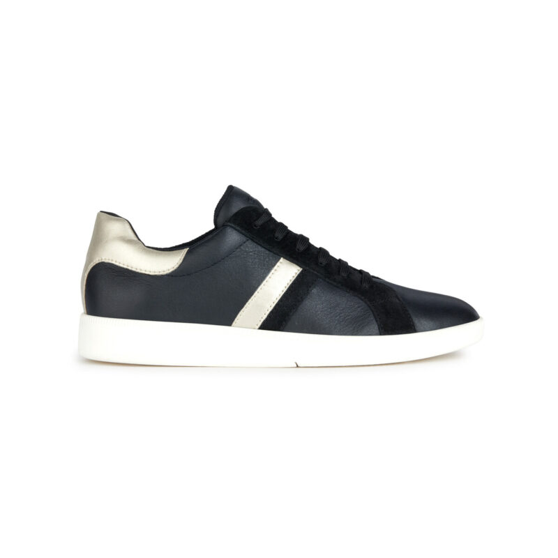 Geox D MELEDA B Black Low Sneakers Women - 2