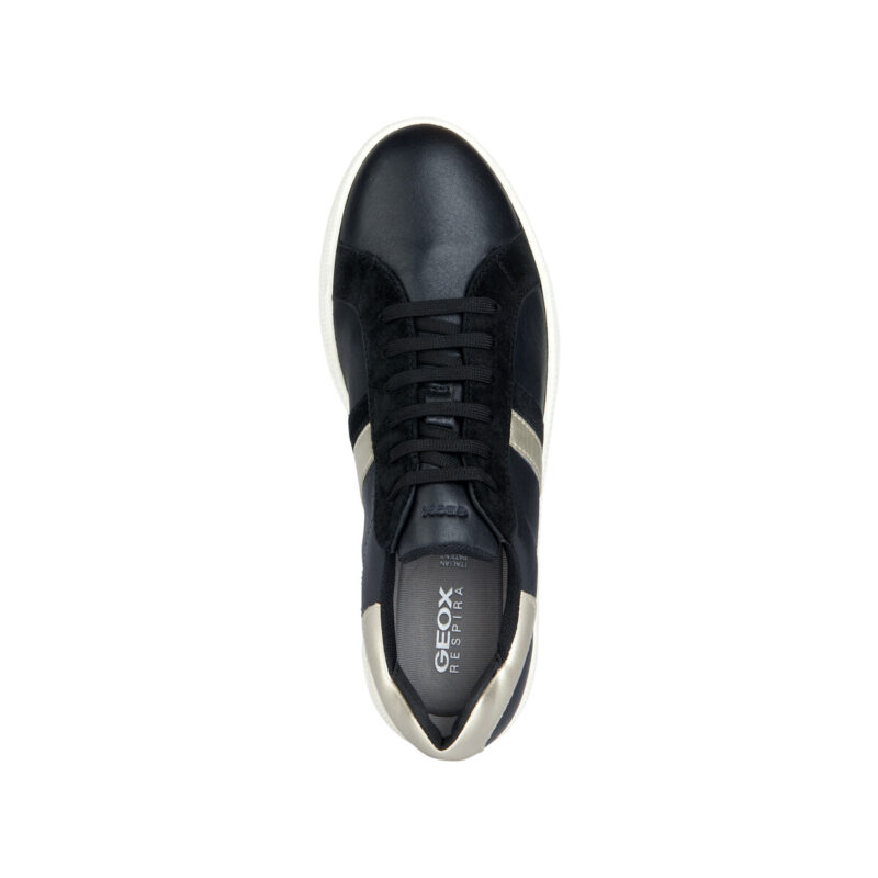 Geox D MELEDA B Black Low Sneakers Women - 3