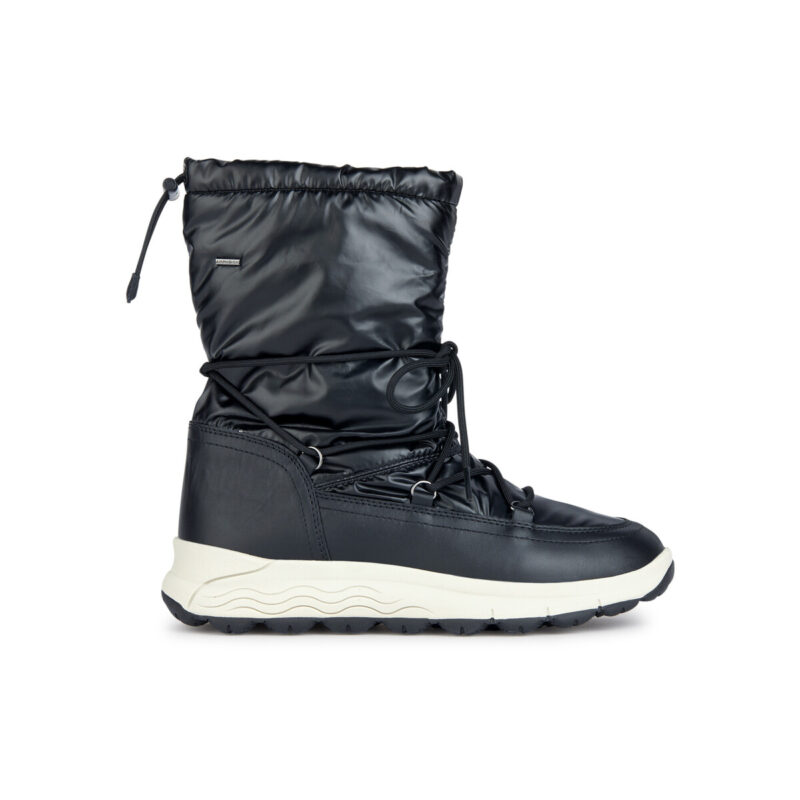 Geox D SPHERICA 4X4 B ABX E Nero Scarpe da neve Donna - 2