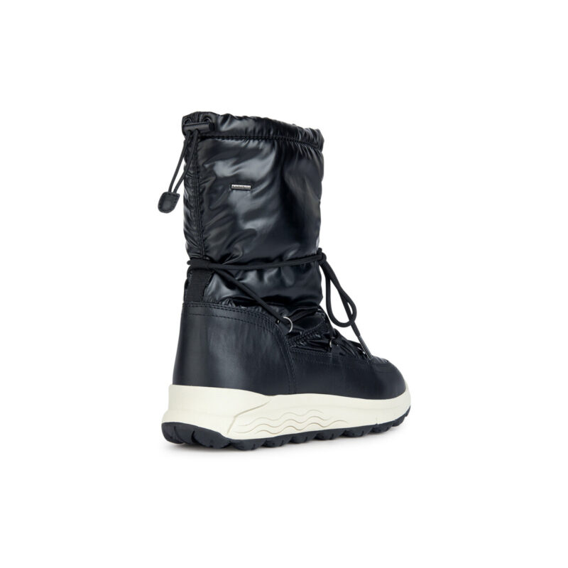 Geox D SPHERICA 4X4 B ABX E Nero Scarpe da neve Donna - 6