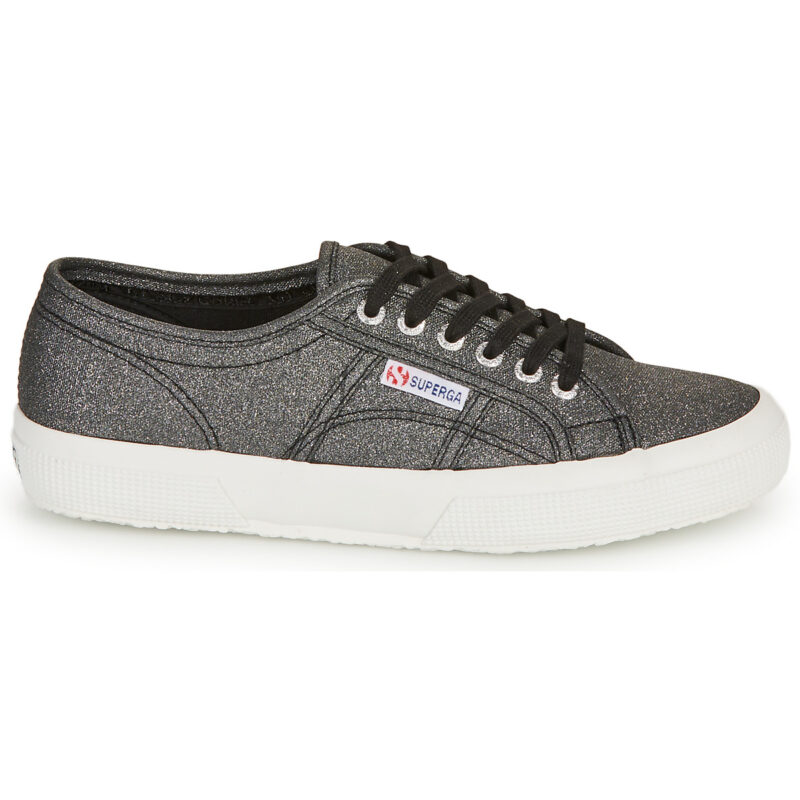 Superga 2750 GLITTER CANVAS Grigio Sneakers basse Donna - 2