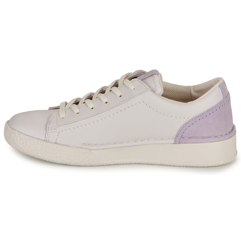 Clarks Baskets basses blanches CRAFTCUP WALK pour femmes - 4