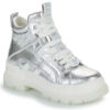 Buffalo  ASPHA NC MID  Argento -  Stivaletti Donna