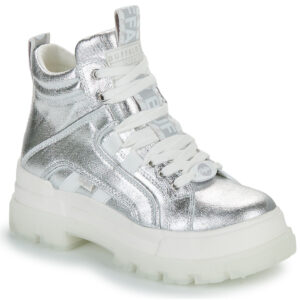 Buffalo  ASPHA NC MID  Argento -  Stivaletti Donna