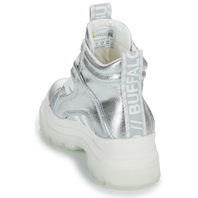 Buffalo ASPHA NC MID Argento Stivaletti Donna - 5