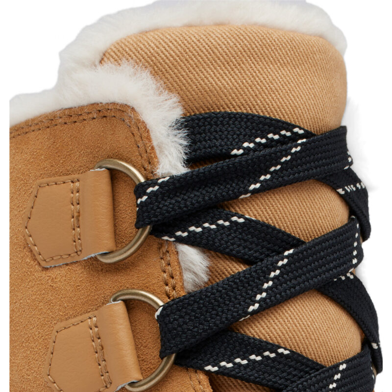 Sorel 373 CURRY BLACK Beige Women's Snow Shoes - 5