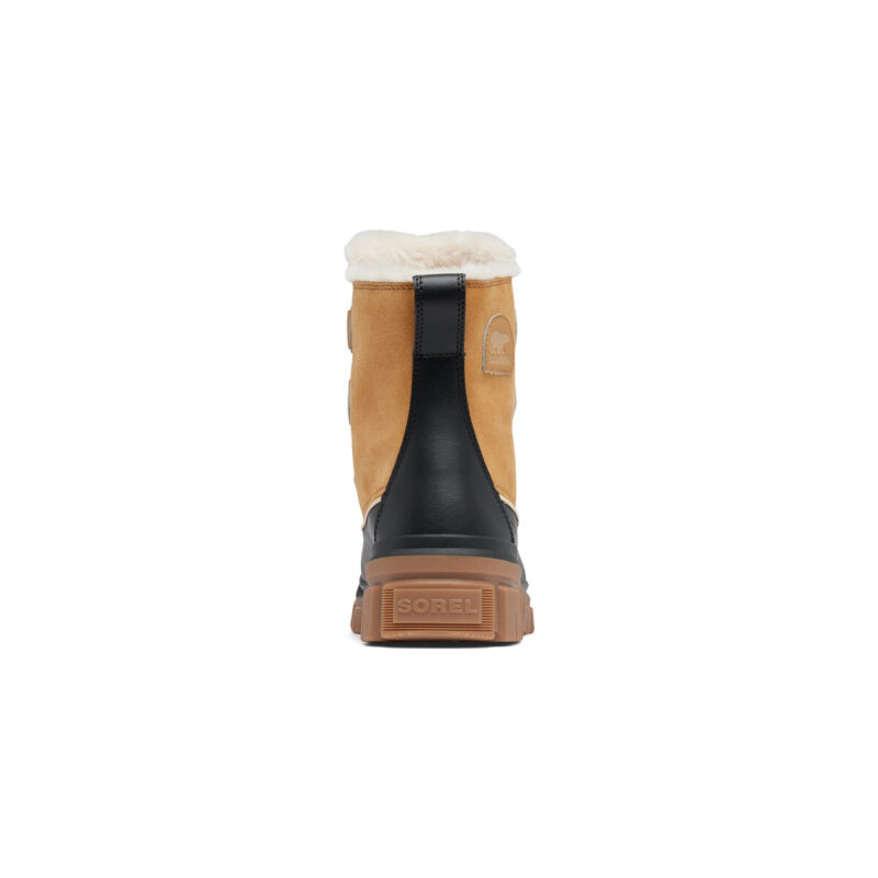 Sorel 373 CURRY BLACK Beige Women's Snow Shoes - 7