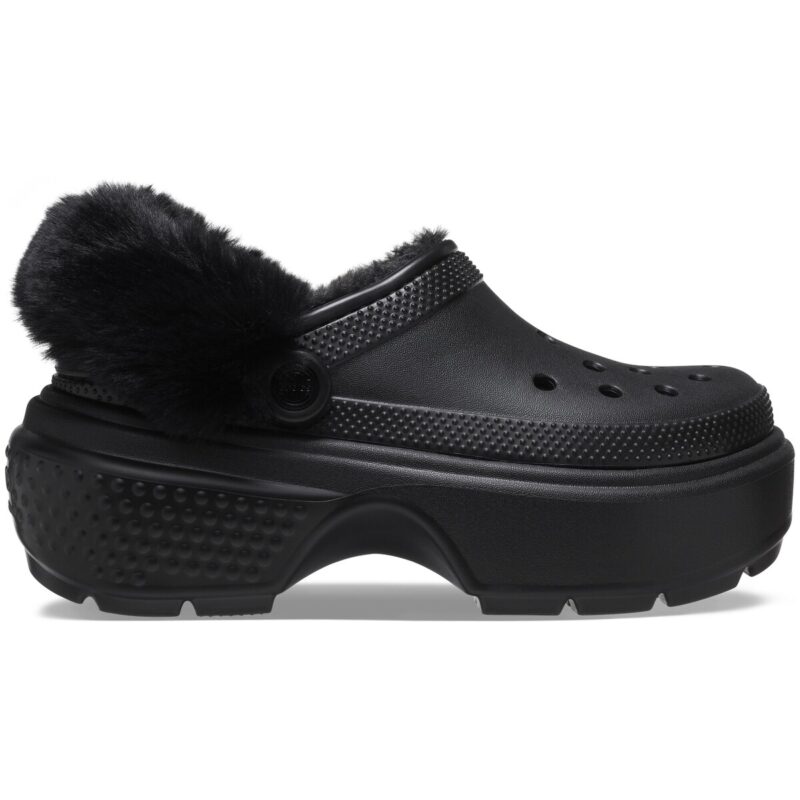 Crocs Stomp Lined Clog Black Clogs Women - 2