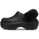 Crocs Stomp Lined Clog Black Clogs Women - 3