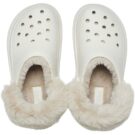 Crocs Stomp Lined Clog, wei&szlig;, Damen-Clogs &ndash; Gr&ouml;&szlig;e 6