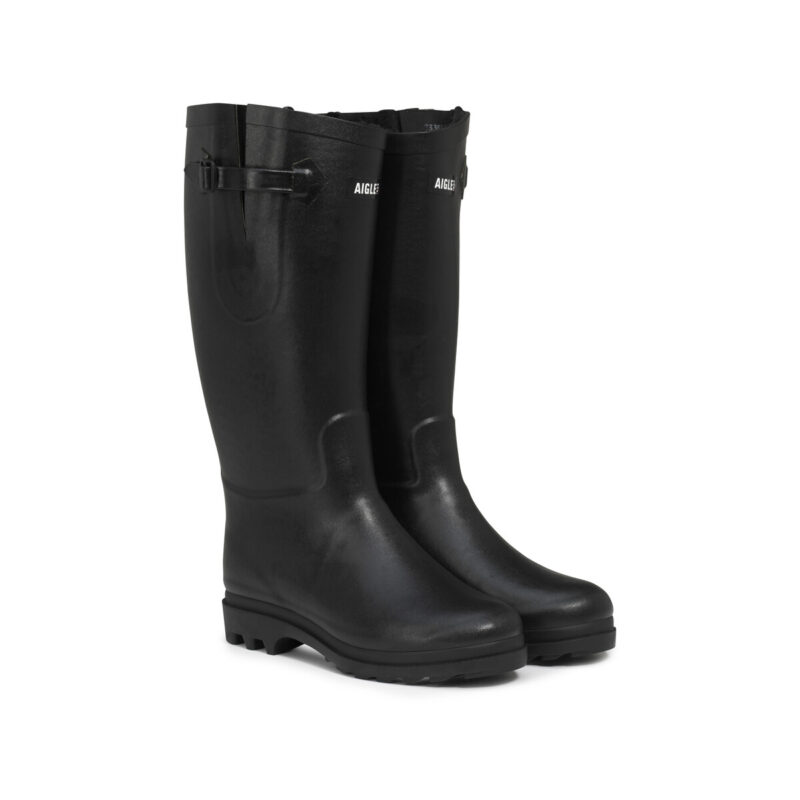 Aigle AIGLENTINE FUR Nero Stivali da pioggia Donna - 2