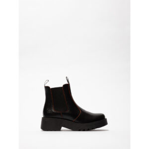 Fly London MEDI Black Women's Ankle Boots