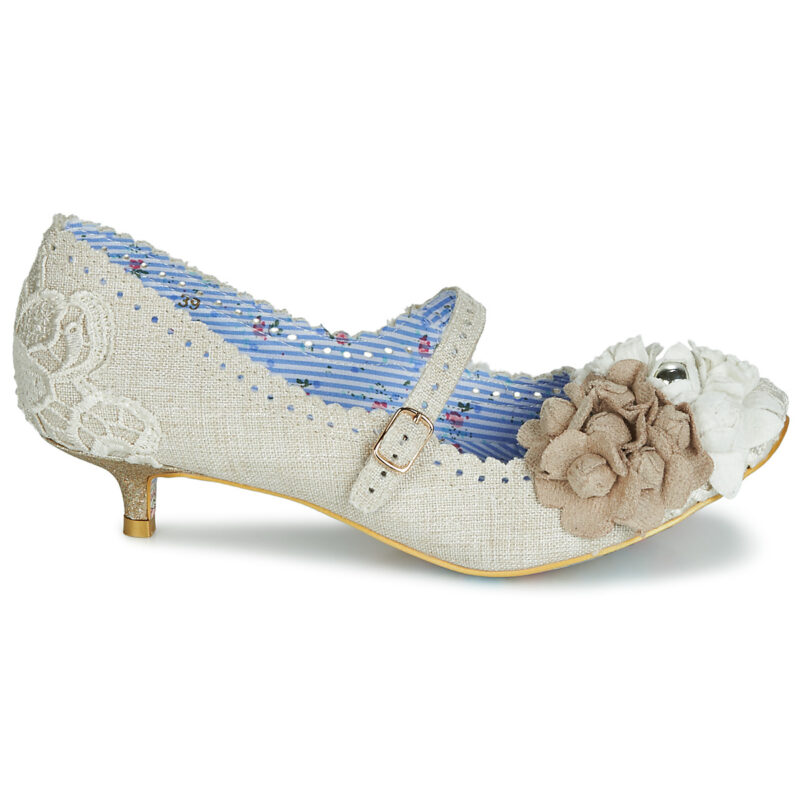 Irregular Choice  DAISY DAYZ  Beige Décolleté Donna - 2