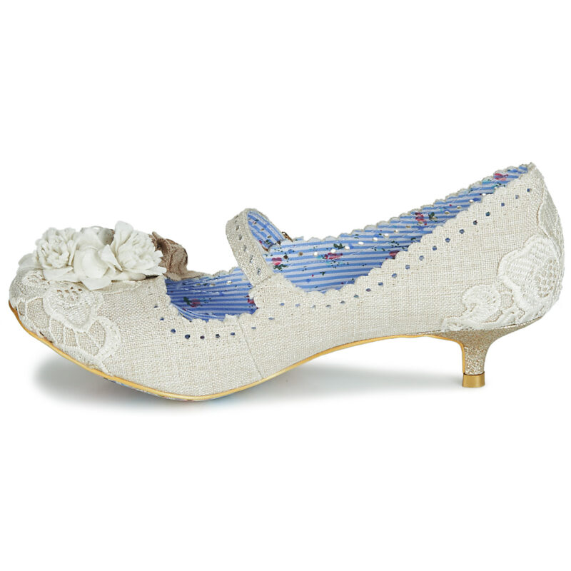 Irregular Choice  DAISY DAYZ  Beige Décolleté Donna - 4