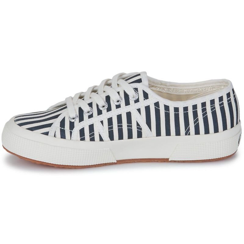 Superga 2750 STRIPES PRINT Blu Sneakers basse Donna - 2