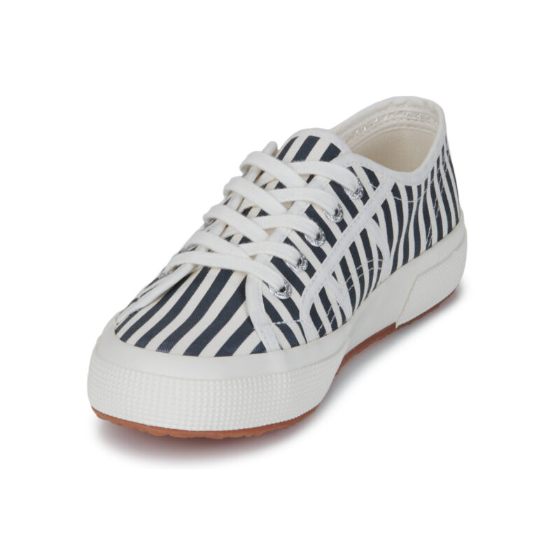 Superga 2750 STRIPES PRINT Blu Sneakers basse Donna - 3