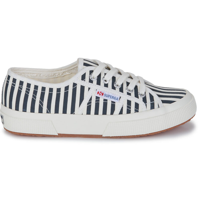 Superga 2750 STRIPES PRINT Blu Sneakers basse Donna - 4