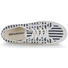 Superga 2750 STRIPES PRINT Blu Sneakers basse Donna - 6