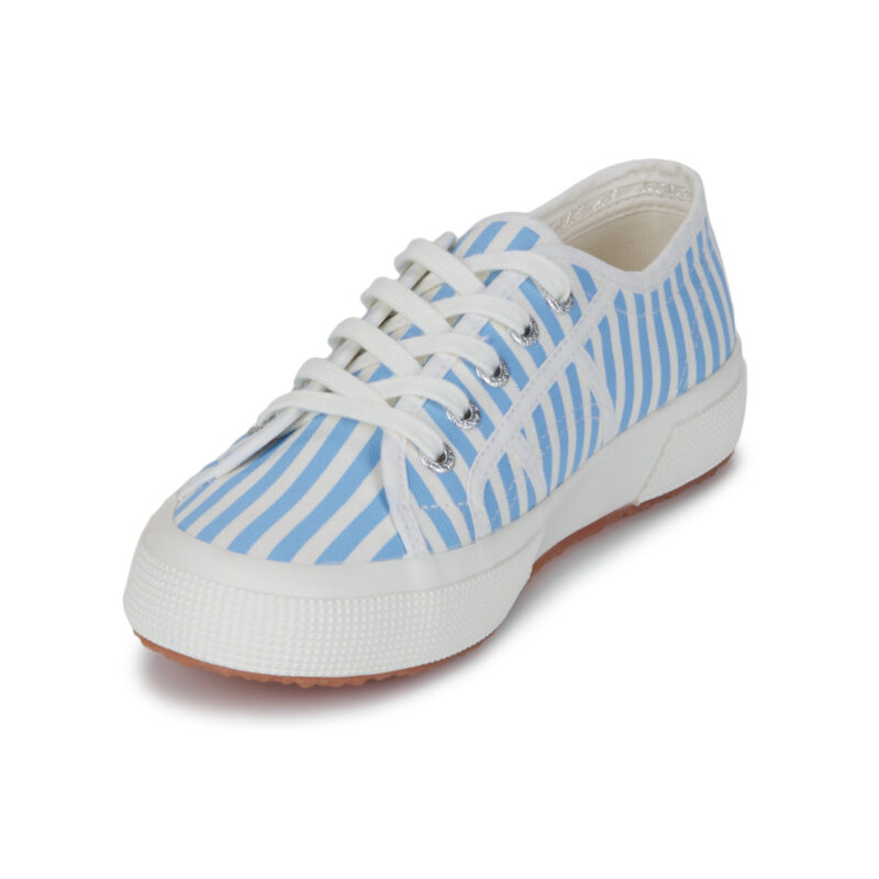 Superga 2750 STRIPES PRINT Blu Sneakers basse Donna - 3