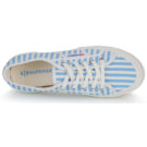 Superga 2750 STRIPES PRINT Blu Sneakers basse Donna - 6