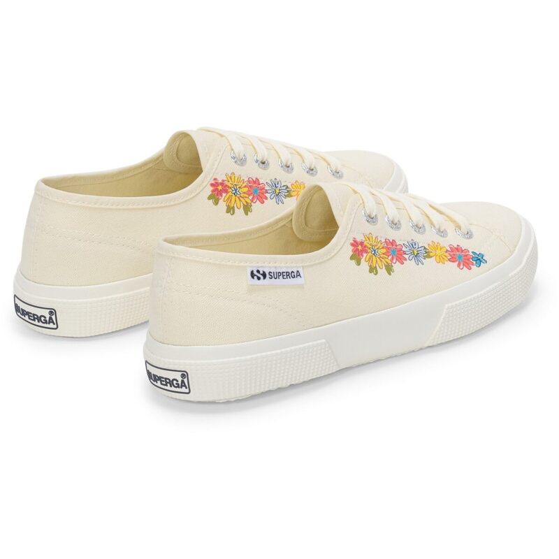 Superga 3750 FLOWER PRINT LEGGERA Bianco Sneakers basse Donna - 2