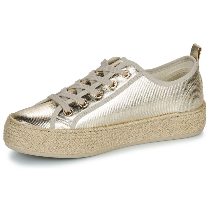 Only ONLIDA-1 LACE UP ESPADRILLE SNEAKER Oro Sneakers basse Donna - 4