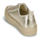Only ONLIDA-1 LACE UP ESPADRILLE SNEAKER Oro Sneakers basse Donna - 5