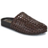 JB Martin IRUN Brown slippers Women's