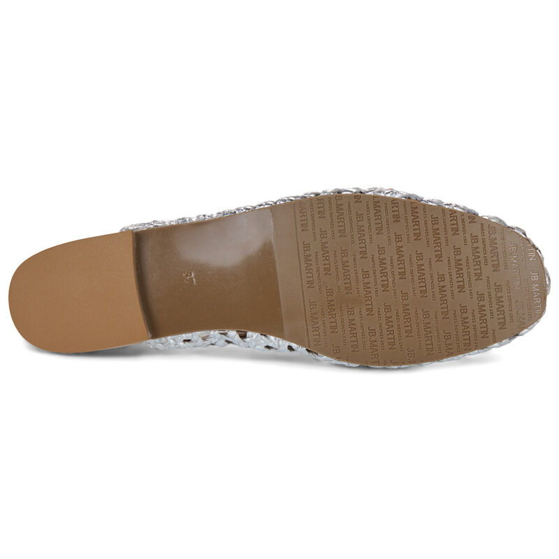 JB Martin TALIA Argento Ciabatta Donna - 7