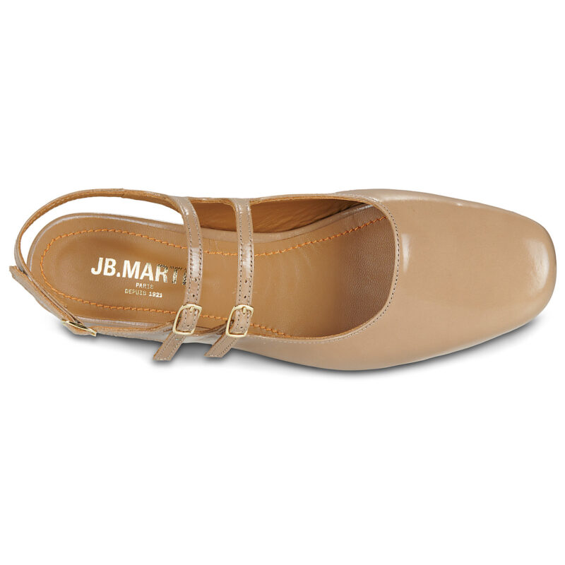 JB Martin VIANNE Marrone Ballerine Donna - 6