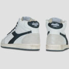Diadora Prestige High Used Bianco Sneakers alte Donna - 3