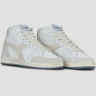 Diadora Prestige High Used Bianco Sneakers alte Donna - 2