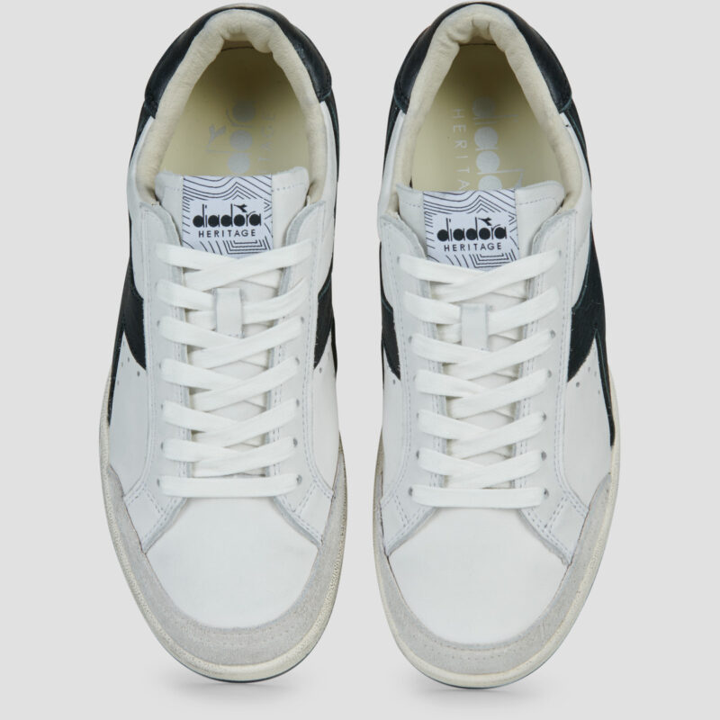 Diadora Prestige Used Bianco Sneakers basse Donna - 5