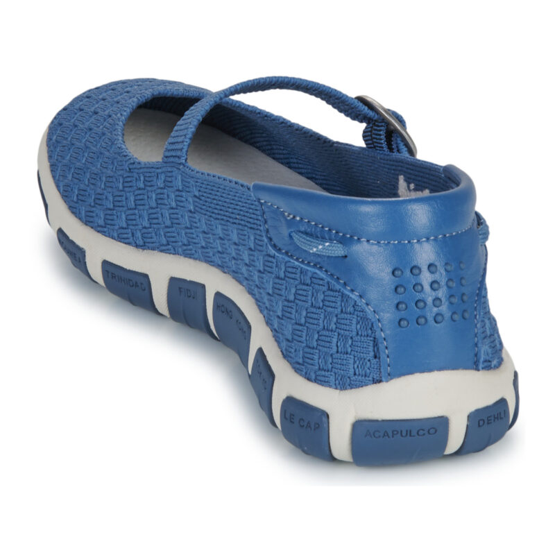 TBS JAMALIE Blue Women's Ballet Flats - 5