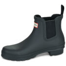 Hunter ORIGINAL CHELSEA BOOT Schwarze Regenstiefel Damen - Gr&ouml;&szlig;e 4