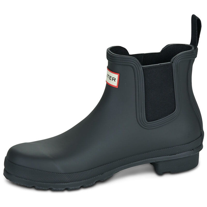 Hunter ORIGINAL CHELSEA BOOT Schwarze Regenstiefel Damen - Gr&ouml;&szlig;e 4