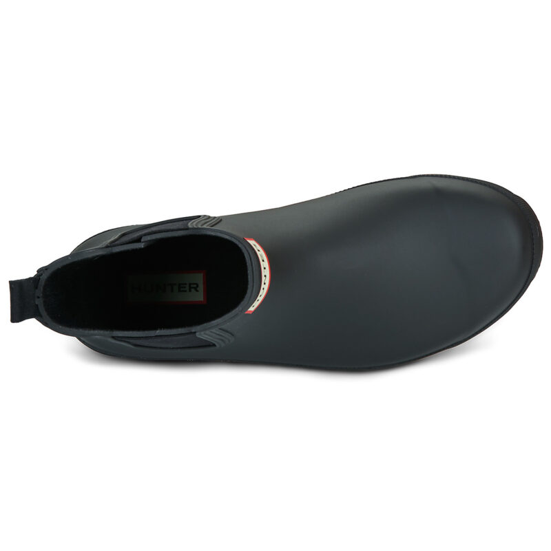 Hunter ORIGINAL CHELSEA BOOT Schwarze Regenstiefel Damen - Gr&ouml;&szlig;e 6