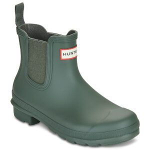 Hunter  ORIGINAL CHELSEA BOOT  Verde -  Stivali da pioggia Donna