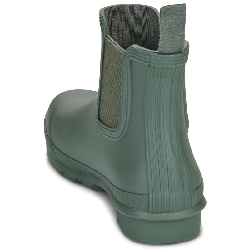 Hunter ORIGINAL CHELSEA BOOT Gr&uuml;ne Damen-Regenstiefel - Gr&ouml;&szlig;e 5